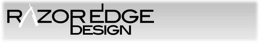 razor edge design banner